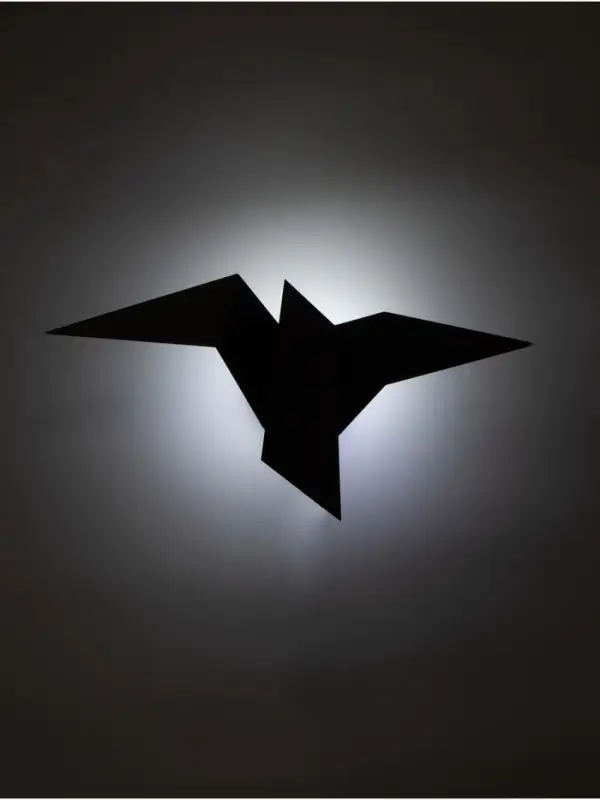 Светильник потолочный BayerLux Crow, 1&times;10 Вт, GU10, черный, 35&times;18&times;10 см