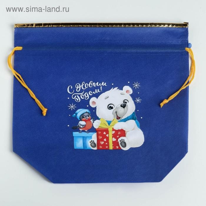 Мешок подарочный «Новогодний подарок», 28 х 28 см +/- 1.5 см Мешок подарочный «Новогодний подарок», 28 х 28 см +/- 1.5 см