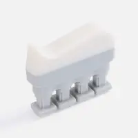 Эспандер кистевой FingerTap, серый с белым Эспандер кистевой FingerTap, серый с белым