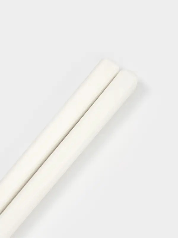 Палочки для суши, 5 пар, 24.5 см, керамика, белые