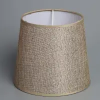 Абажур BayerLux &laquo;Кантри. Рогожка&raquo;, E27 или E14, бежевый, 18&times;18&times;15.5 см