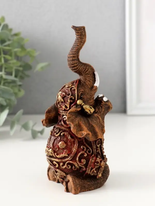 Фигурка полистоун &laquo;Слон африканский&raquo;, 14.5&times;7.5&times;6 см