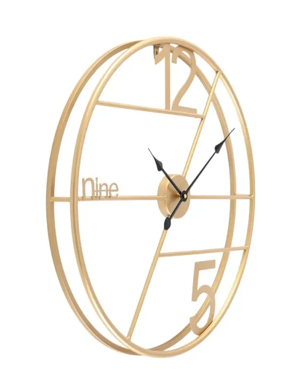 Часы настенные интерьерные &laquo;Ектон&raquo;, серия: Лофт, металл, бесшумные, плавный ход, d=59 см, от батарейки 1&times;АА