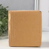 Сувенир керамика "Курочка-наседка в серо-бирюзовом переднике и косынке" 10х7,9х10,4 см