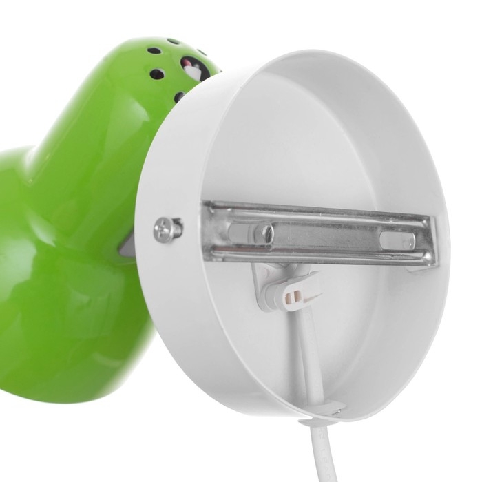 Бра с проводом  Бра с проводом "Севантос" Е27 40Вт зеленый 9х9х14 см