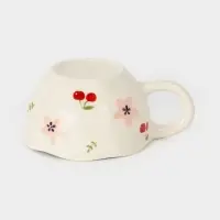 Кружка "Цветы" 14х11х6 см