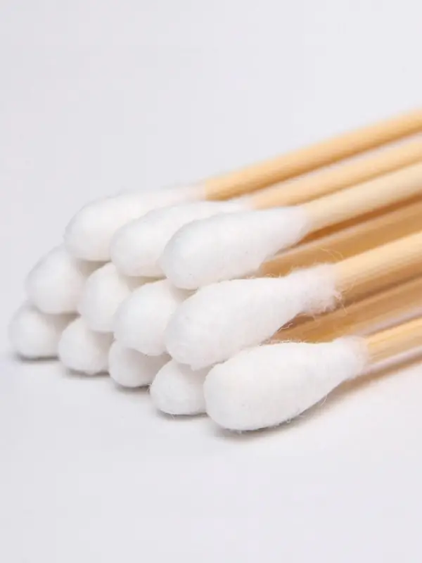 Ватные палочки, коробка 300 шт., деревянные