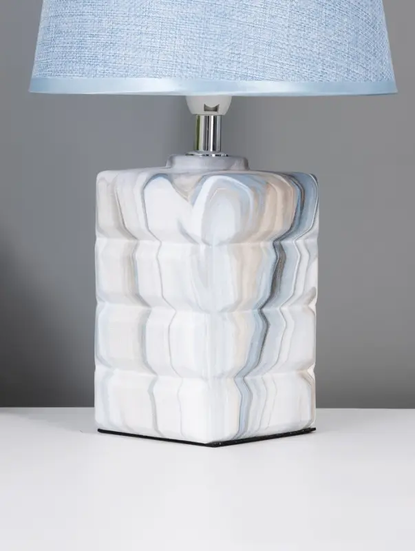 Лампа настольная &laquo;Атриум&raquo; E14, 1х40Вт, синий, RISALUX