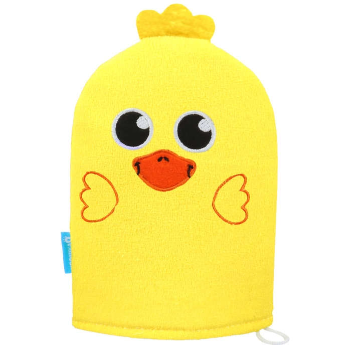 Набор для малыша: мочалка и игрушки для купания  Набор для малыша: мочалка и игрушки для купания "Утята"