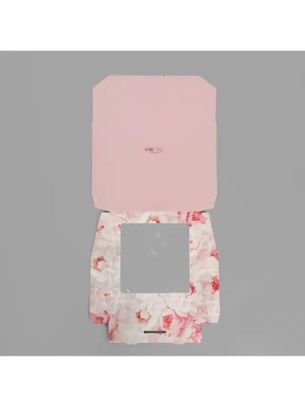 Кондитерская упаковка, коробка с ламинацией &laquo;Пионы&raquo;, 20&times;20&times;4 см