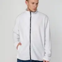 Куртка флисовая унисекс Manakin, ярко-синяя, размер ХS/S