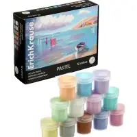 Акриловые краски ArtSpirit Pastel, 12 цветов