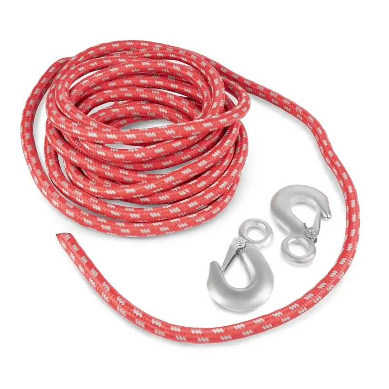 Трос буксировочный веревочный с крюками 5т 4,5м AVS BT-5 в сумке