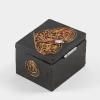 Шкатулка &laquo;Сердечко&raquo;, 7&times;6&times;5 см, МДФ