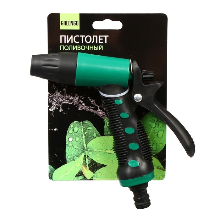 Пистолет-распылитель, быстросъёмное соединение, пластик, Greengo Пистолет-распылитель, быстросъёмное соединение, пластик, Greengo