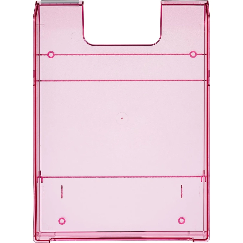 Лоток горизонтальный HAN с инд.окном прозрачно-малиновый арт.HA1020/221, С4