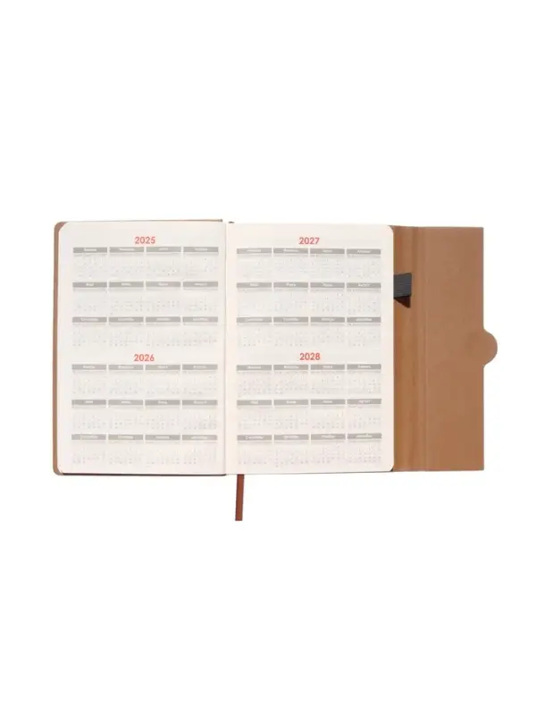 Ежедневник недатированный формат А5, с клапаном, 96л, линия, пвх, Серый Ежедневник недатированный формат А5, с клапаном, 96л, линия, пвх, Серый