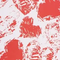 Бумага упаковочная &laquo;Сердечки&raquo;, глянец, 100&times;70 см, 1 шт.