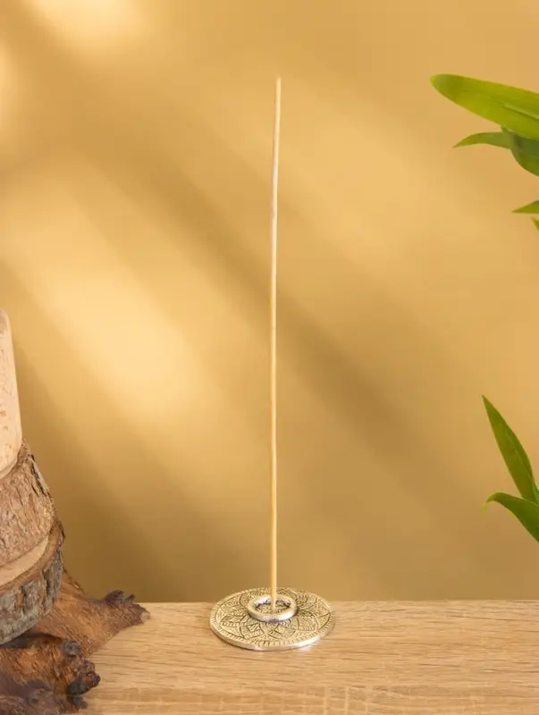 Подставка под благовония  Подставка под благовония "Полумесяц" алюминий  5,5 см