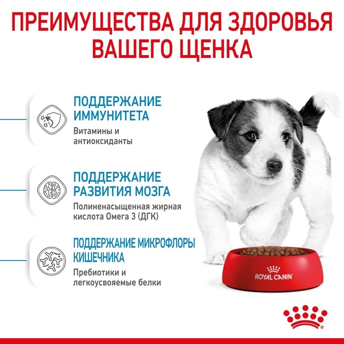 Сухой корм RC Mini Puppy для щенков, 0,8 кг