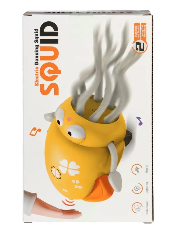 Музыкальная игрушка  Музыкальная игрушка "Кальмар" свет, звук, танцует