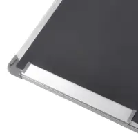 Доска магнитно-меловая Calligrata 60&times;90 см, с полочкой, в алюминиевой рамке