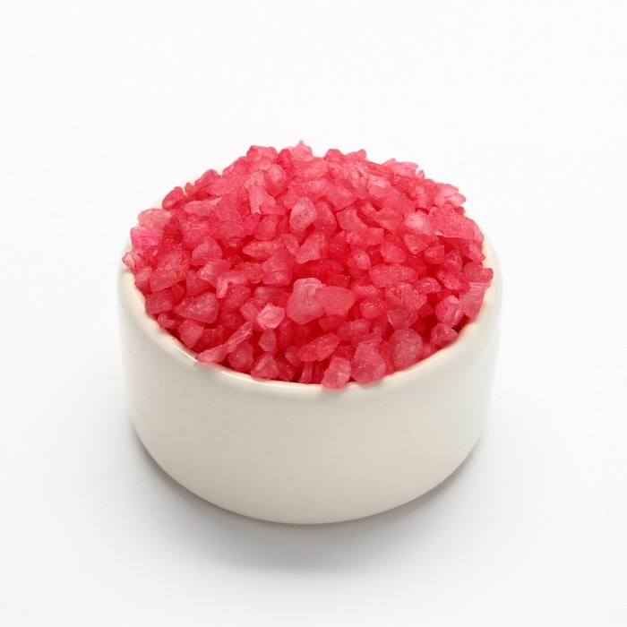 Соль для ванны Love, 415 г, аромат клубничного пудинга, ЧИСТОЕ СЧАСТЬЕ