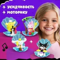 Конструктор блочный UNICON &laquo;Клуб Друзей&raquo;, 4 в 1, 71 деталь