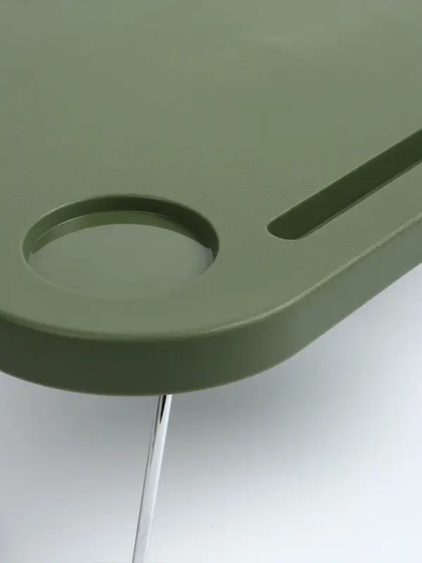 Корзина - столик maclay 2 в 1, складная, 47&times;28.5&times;23.5 см, зелёная