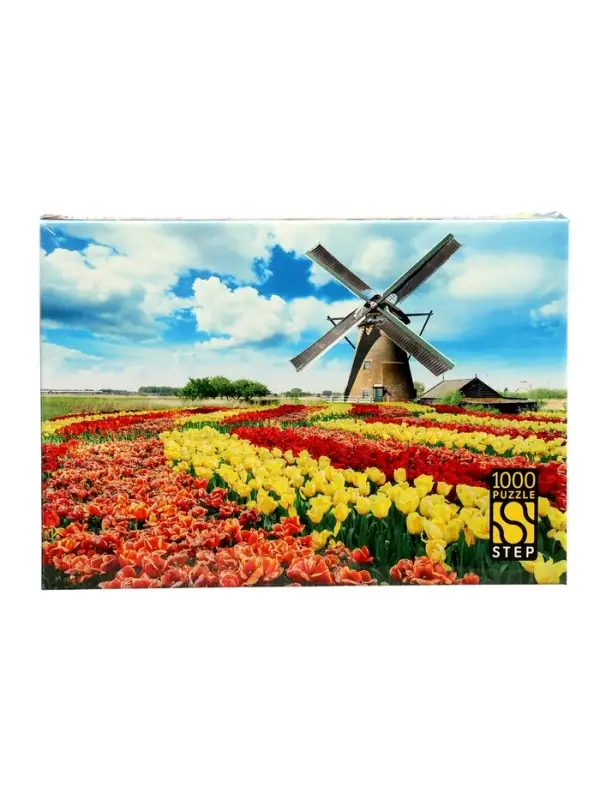 Пазл 1000 эл. "Мельница в тюльпанах" 79822
