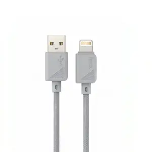 Кабель X113 HOCO USB на Lightning 1M 2.4A серый