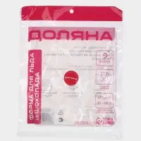 Форма для шоколада Доляна &laquo;Сердечки&raquo;, силикон, 20&times;17.5&times;0.6 см, 9 ячеек (5.5&times;5 см), прозрачная