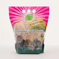 Наполнитель кукурузный &laquo;Зверье мое&raquo;, 1.5 кг