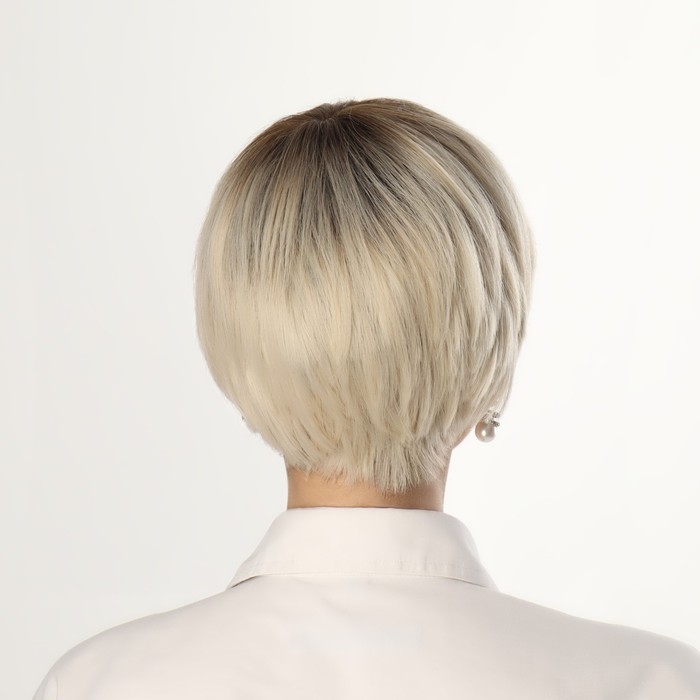 Парик искусственный, с чёлкой, имитация кожи, 16 см, 160 гр, цвет русый/блонд(#SHT8/SHT60A) Парик искусственный, с чёлкой, имитация кожи, 16 см, 160 гр, цвет русый/блонд(#SHT8/SHT60A)