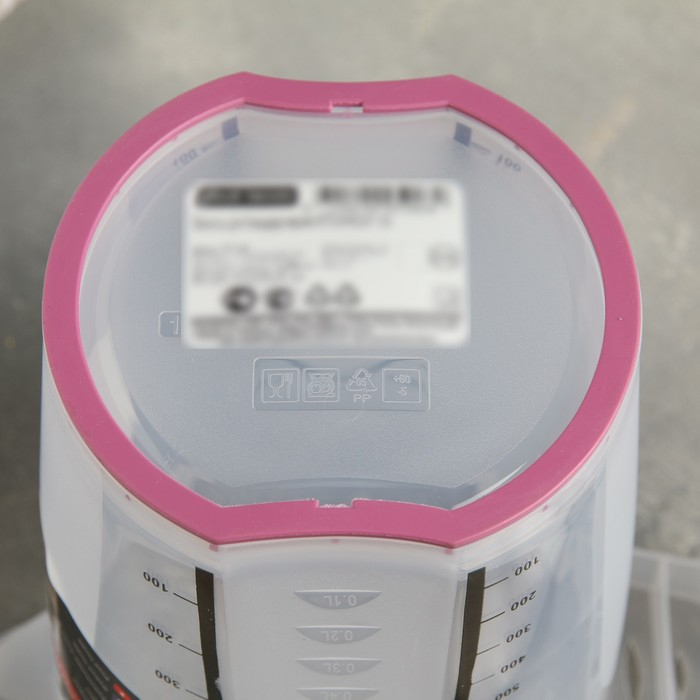 Ёмкость для блендера мерная, 1,5 л, цвет МИКС Ёмкость для блендера мерная, 1,5 л, цвет МИКС