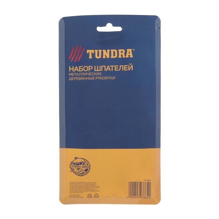 Набор шпателей ТУНДРА, деревянная рукоятка, 25-50-80 мм, 3 шт. Набор шпателей ТУНДРА, деревянная рукоятка, 25-50-80 мм, 3 шт.