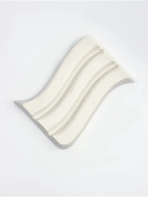 Блюдо для оливок, 3 ячейки, 21.5&times;15&times;2.5 см, фарфор, белое