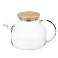 Чайник заварочный тм VETTA Эко, стекло, бамбуковая крышка,  1000мл