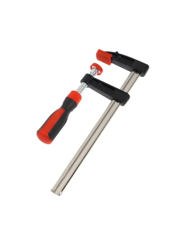 Струбцина F-образная усиленная ТУНДРА, тавровый профиль, 2К рукоятка, 200&times;50&times;250 мм