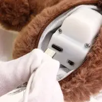 Интерактивная игрушка для кошек "Воробей", коричневый