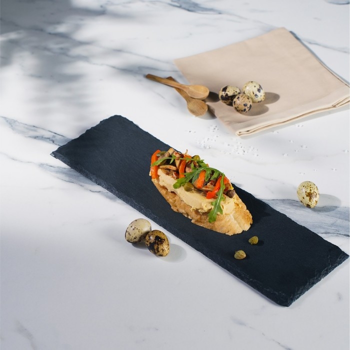 Доска для подачи из сланца Magistro Valley, 40×12 см Доска для подачи из сланца Magistro Valley, 40×12 см