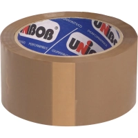 Клейкая лента одностор. упаковоч. UNIBOB 700 50мм х 66м 47мкм коричневая