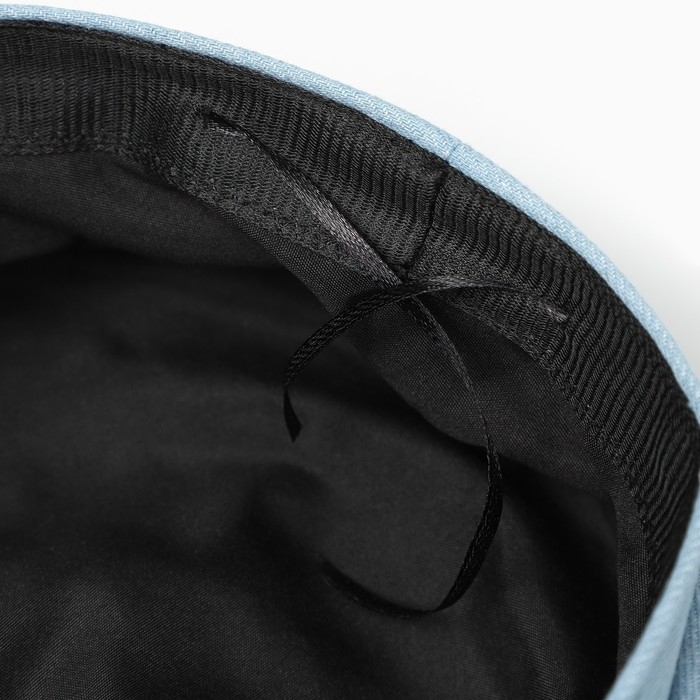 Берет джинсовый, р-р 56см