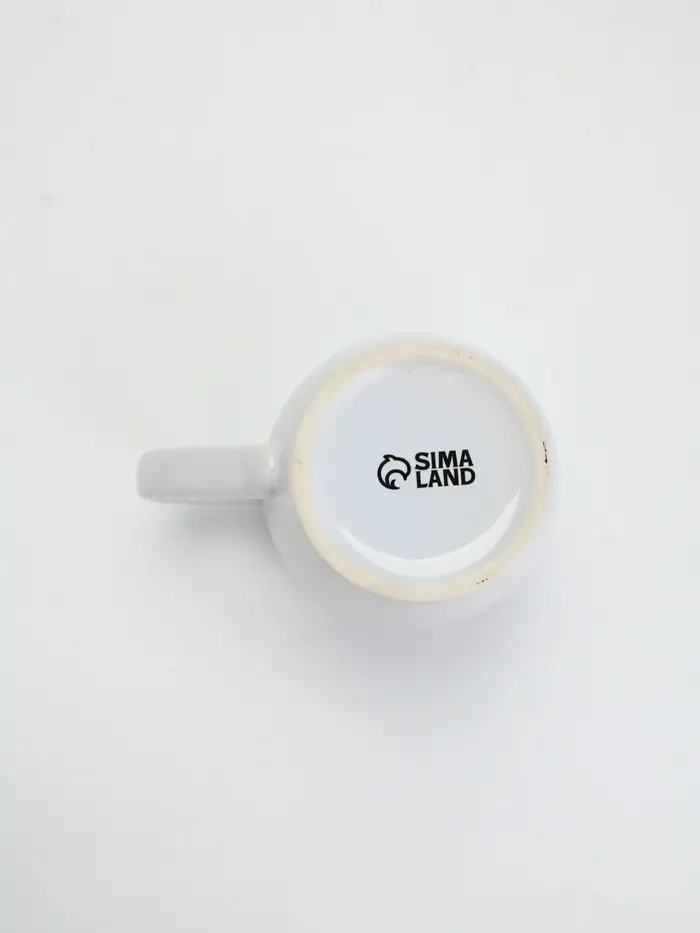 Кружка чайная новогодняя &laquo;С новым годом!&raquo;, белая, 690 мл