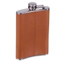 Фляжка &laquo;Герб&raquo;, нержавеющая сталь, 270 мл, 9 oz