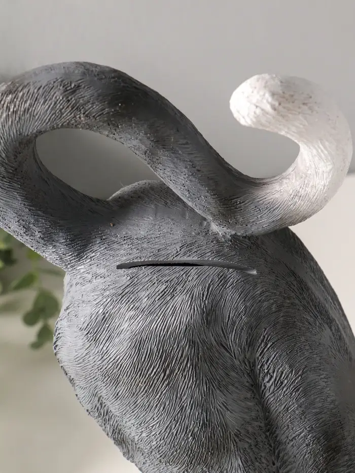 Копилка полистоун "Кот потягивается" 33х36 см