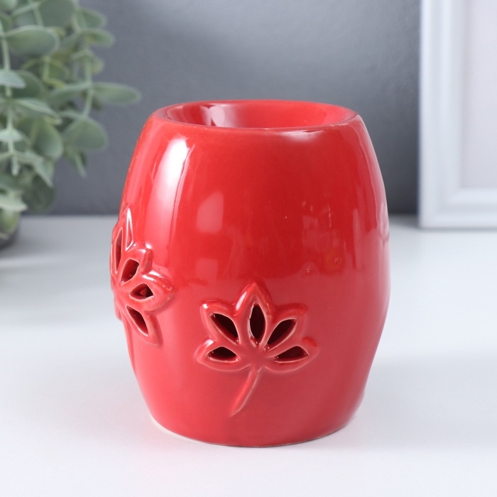 Аромалампа керамика  Аромалампа керамика "Лотосы" МИКС 8,5х8,5х9,5 см