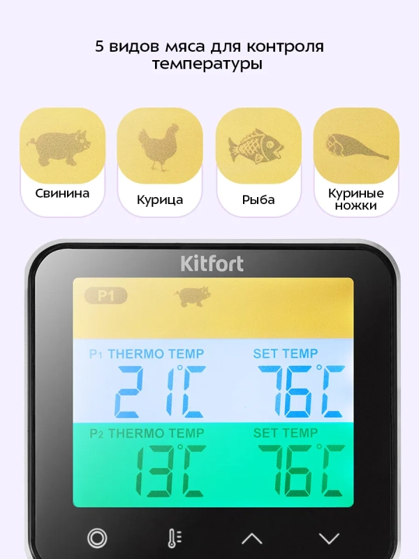 Термометр для мяса КТ-6509