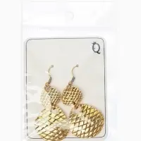 Серьги метал &laquo;Аутентичность. Змея&raquo;, цвет чернёное золото