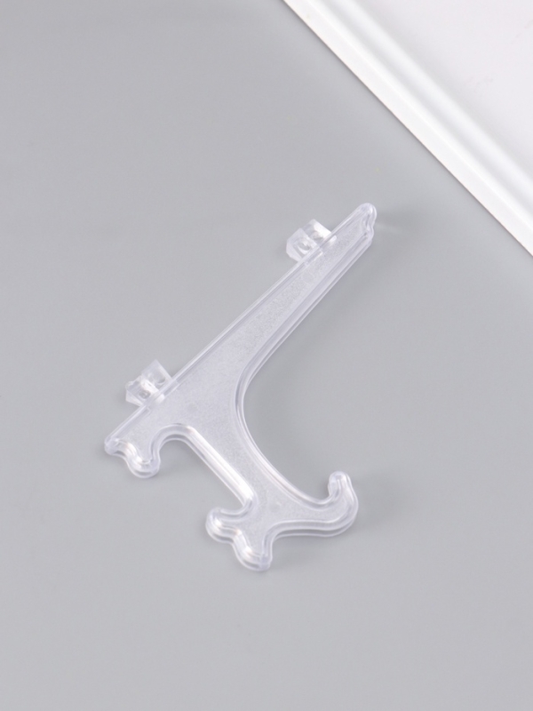 Подставка для тарелок пластик 12.5 см прозрачная, для тарелок 13-16 см набор 5 шт